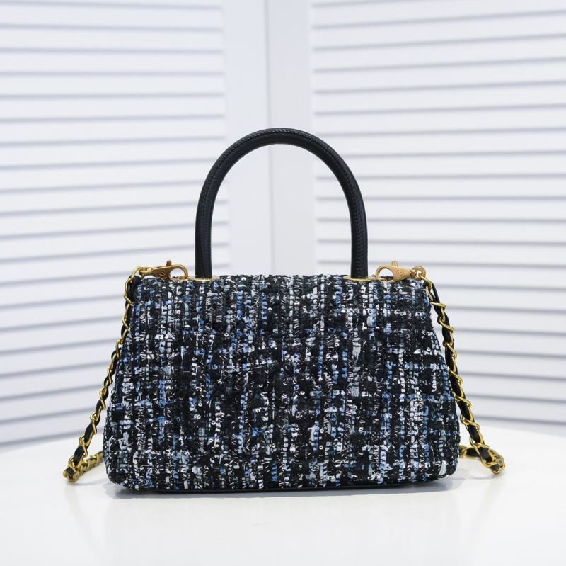 Ch**el top handle bags